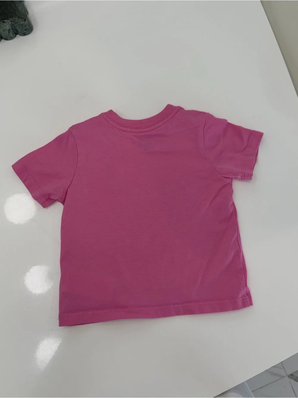 Ralph Lauren Hot Pink Short Sleeve Tee with Green Polo Pony